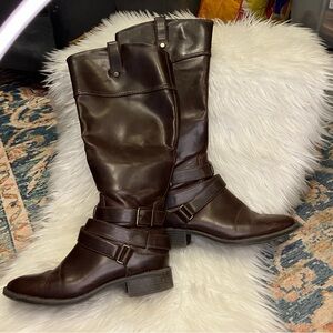 Target Dark Brown Knee-High Boots